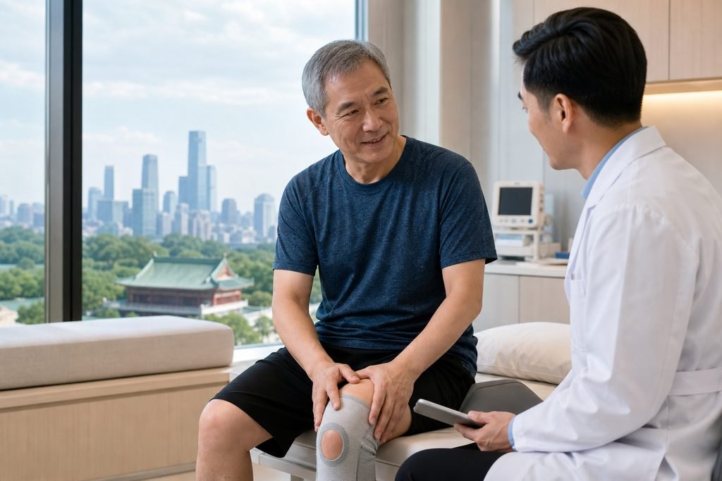 AI illustration: Meniscus Surgery Costs in China: Repair or Partial Meniscectomy?