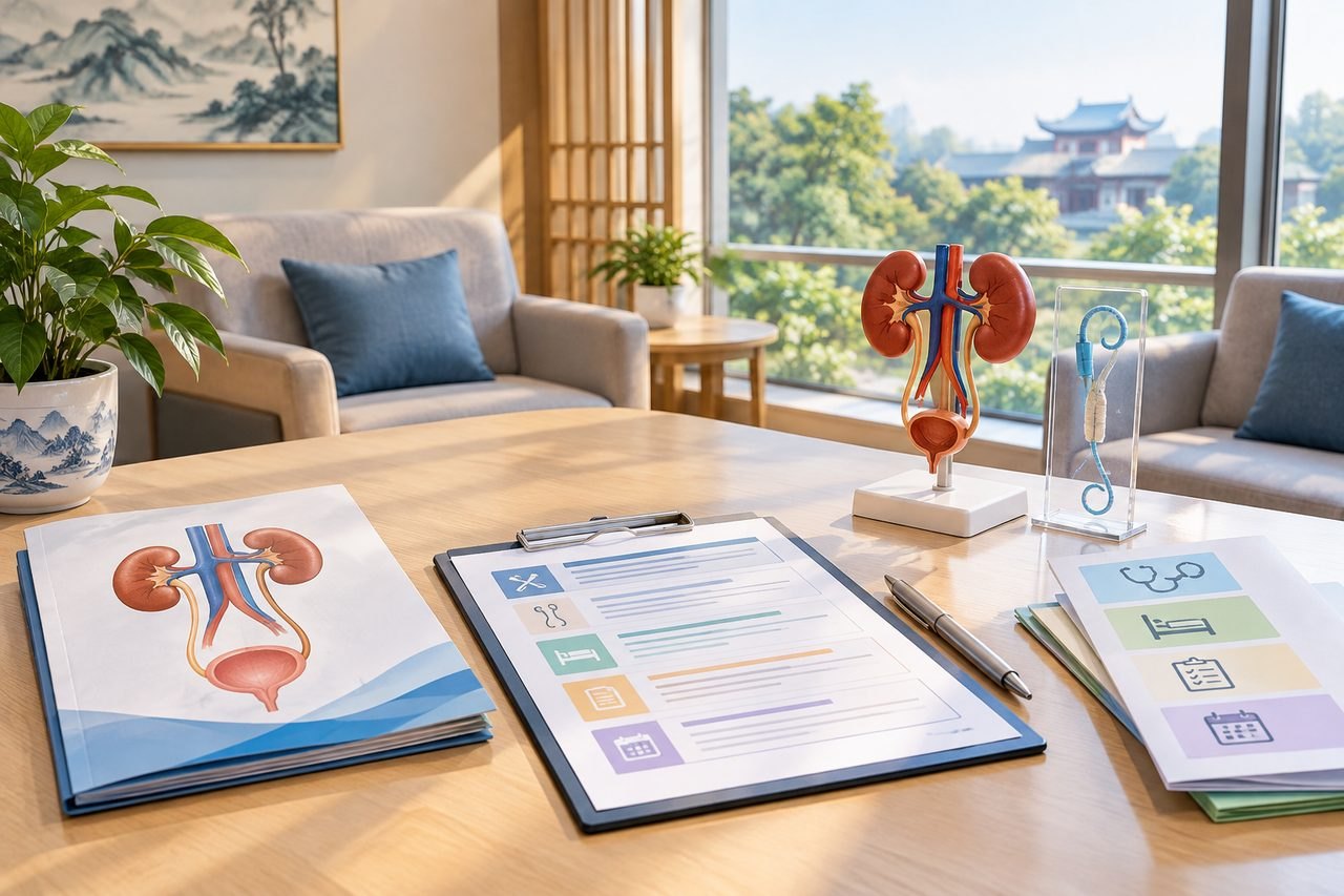 AI illustration: Pyeloplasty Costs in China: Clarifying the Approach and Stent Arrangements