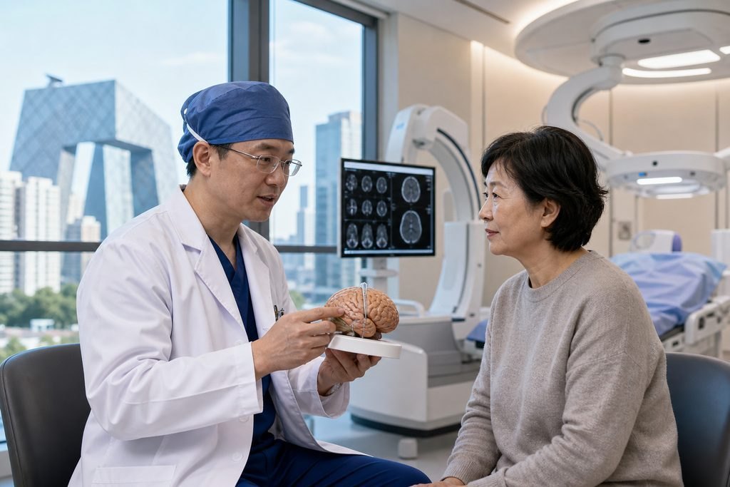 Editorial illustration: Deep Brain Stimulation in China: Questions About Device Scope
