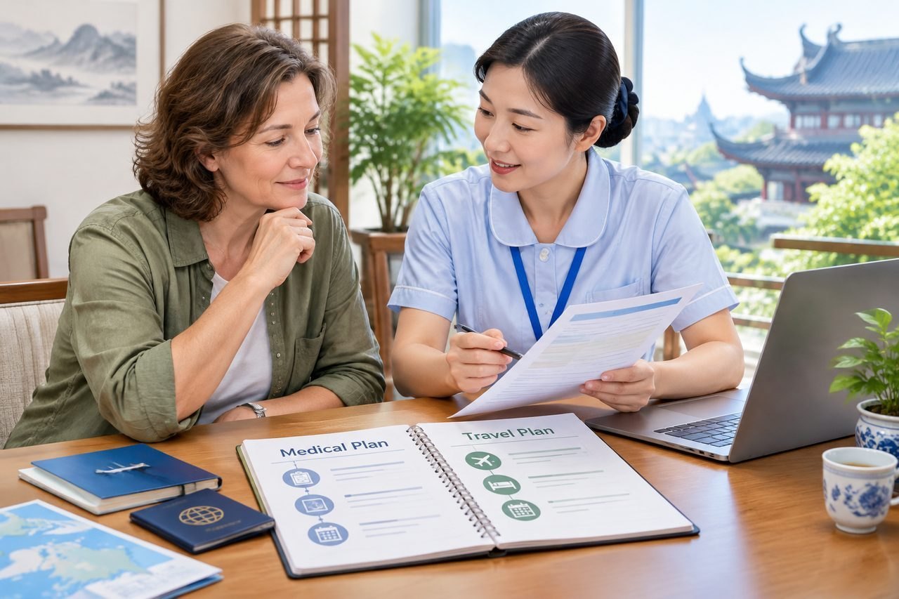 Editorial illustration: Liver Fibrosis Assessment in China: Confirming the Department and Appointment