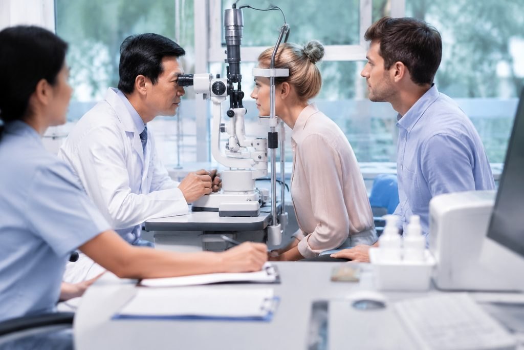 Editorial illustration: Glaucoma Care in China: Questions About Long-Term Follow-Up