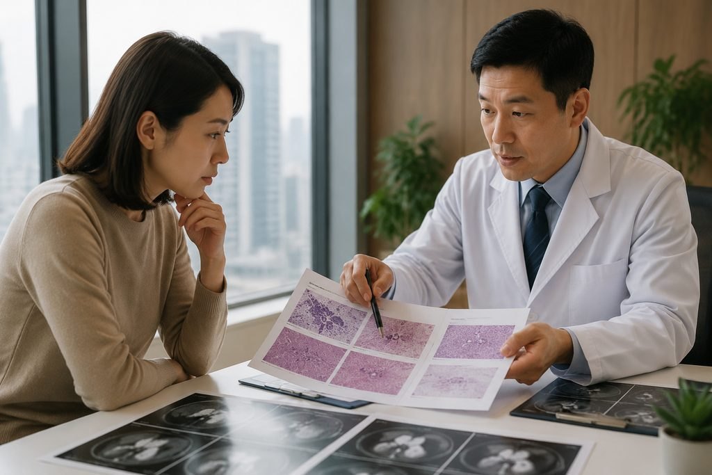Editorial illustration: Bladder Removal Surgery in China: Understanding Staging