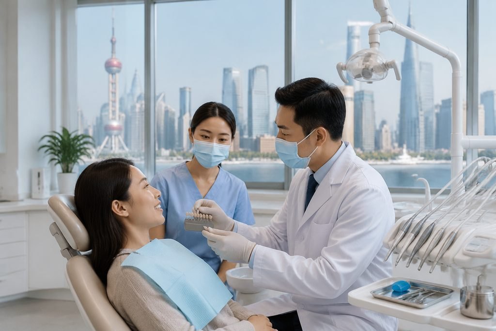 Editorial illustration: Dental Crowns and Bridges in China: What to Do When Records Are Missing