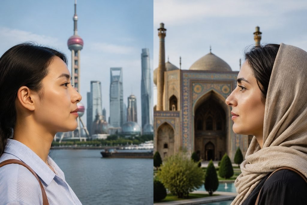 Editorial illustration: Rhinoplasty in China: Separating Medical and Travel Timelines