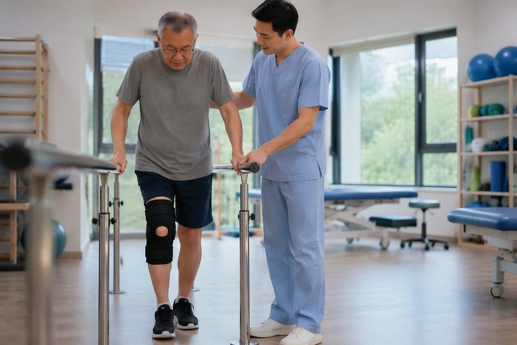 Editorial illustration: Knee Osteoarthritis in China: Questions About a Changed Recommendation