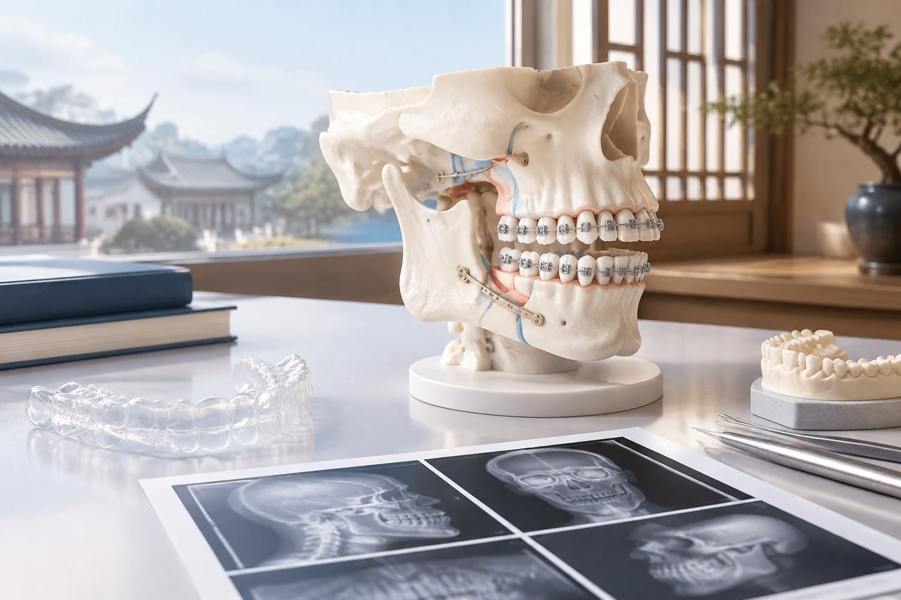 Editorial illustration: Jaw Surgery in China: Discussing Orthodontic Coordination