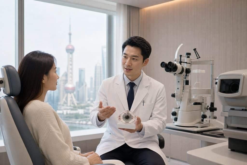 Editorial illustration: Laser Vision Correction in China: What the Treatment Can and Cannot Address