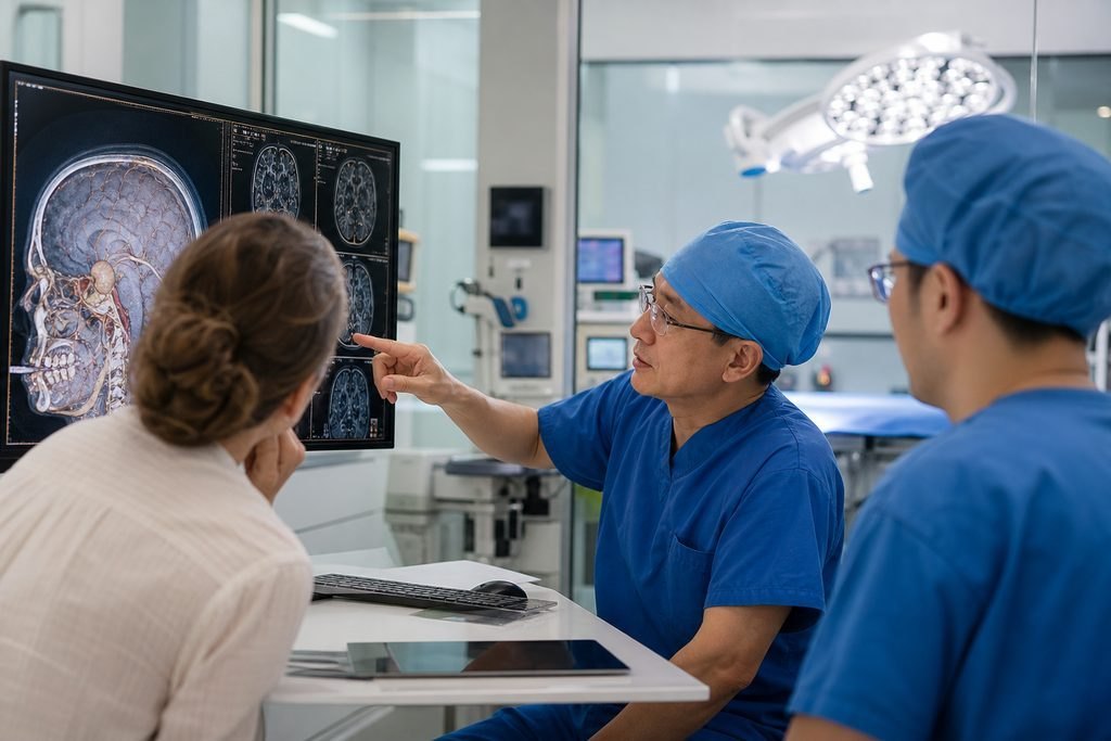 Editorial illustration: Oligodendroglioma in China: Planning Review Alongside Current Local Care