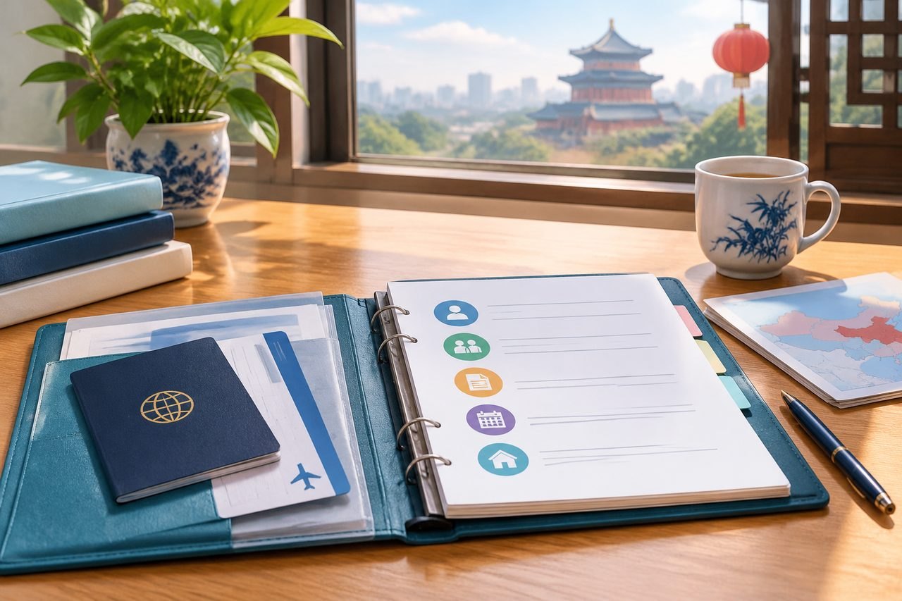 Editorial illustration: China Medical Travel: How to Plan a Caregiver's Role During a Hospital Stay