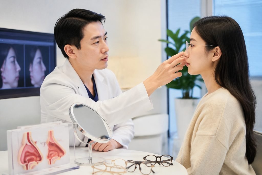 Editorial illustration: Rhinoplasty in China: Questions About Previous Surgery