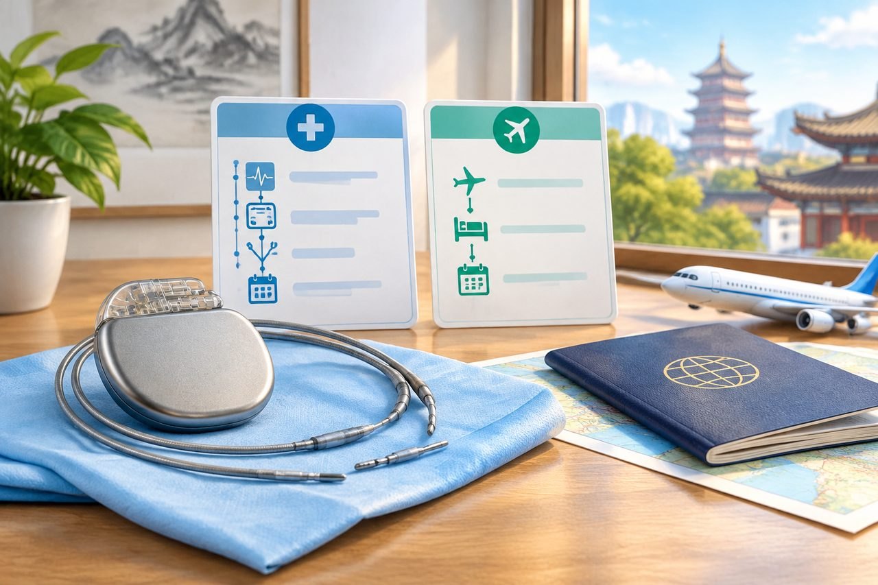 Editorial illustration: ICD and CRT Devices in China: Separating Medical and Travel Timelines