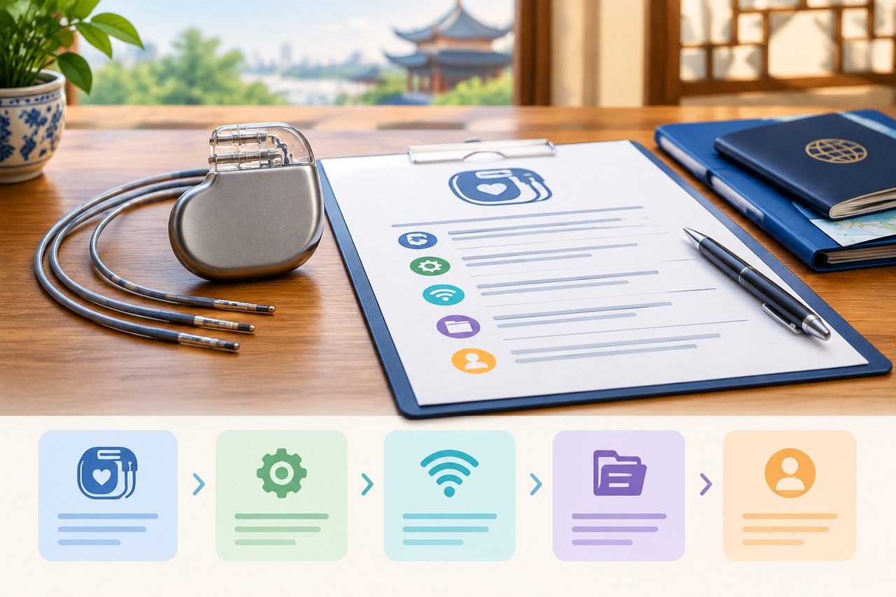 Editorial illustration: ICD and CRT Devices in China: Obtaining a Written Follow-Up Plan