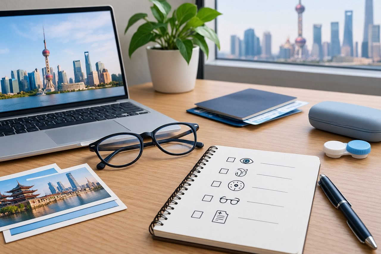 AI illustration: Laser Vision Correction in China: What Happens Before a Decision?