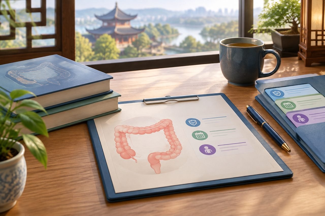 Editorial illustration: Colorectal Cancer Screening in China: Clarifying Individual Eligibility