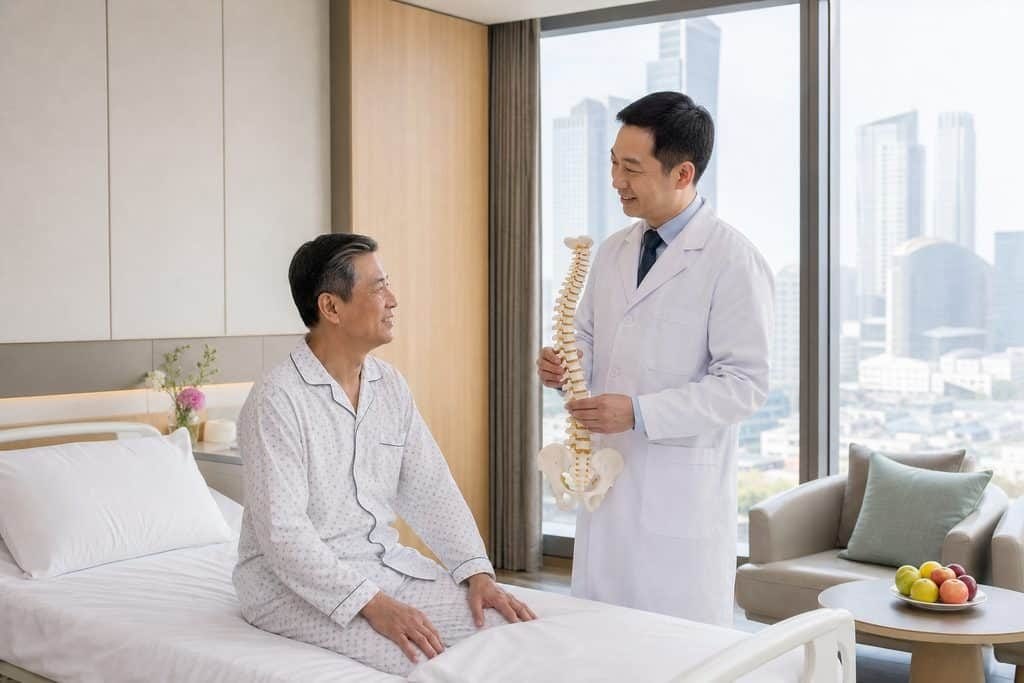 Editorial illustration: Adult Scoliosis Care in China: Cost Questions Beyond the First Visit
