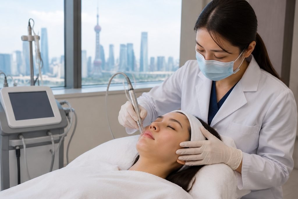 Editorial illustration: Facelift Surgery in China: Understanding Intended Areas