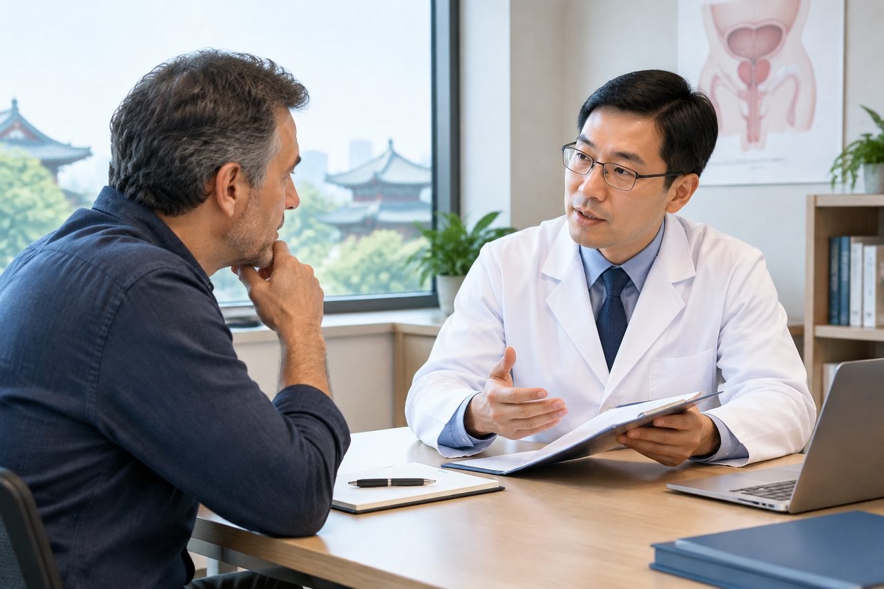 Editorial illustration: Prostate Health Assessment in China: English Interpretation and Written Reports