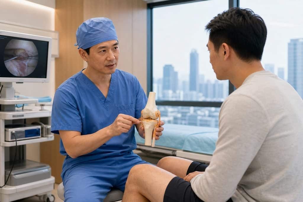 Editorial illustration: Meniscal Tear in China: Discussing Repair and Other Options