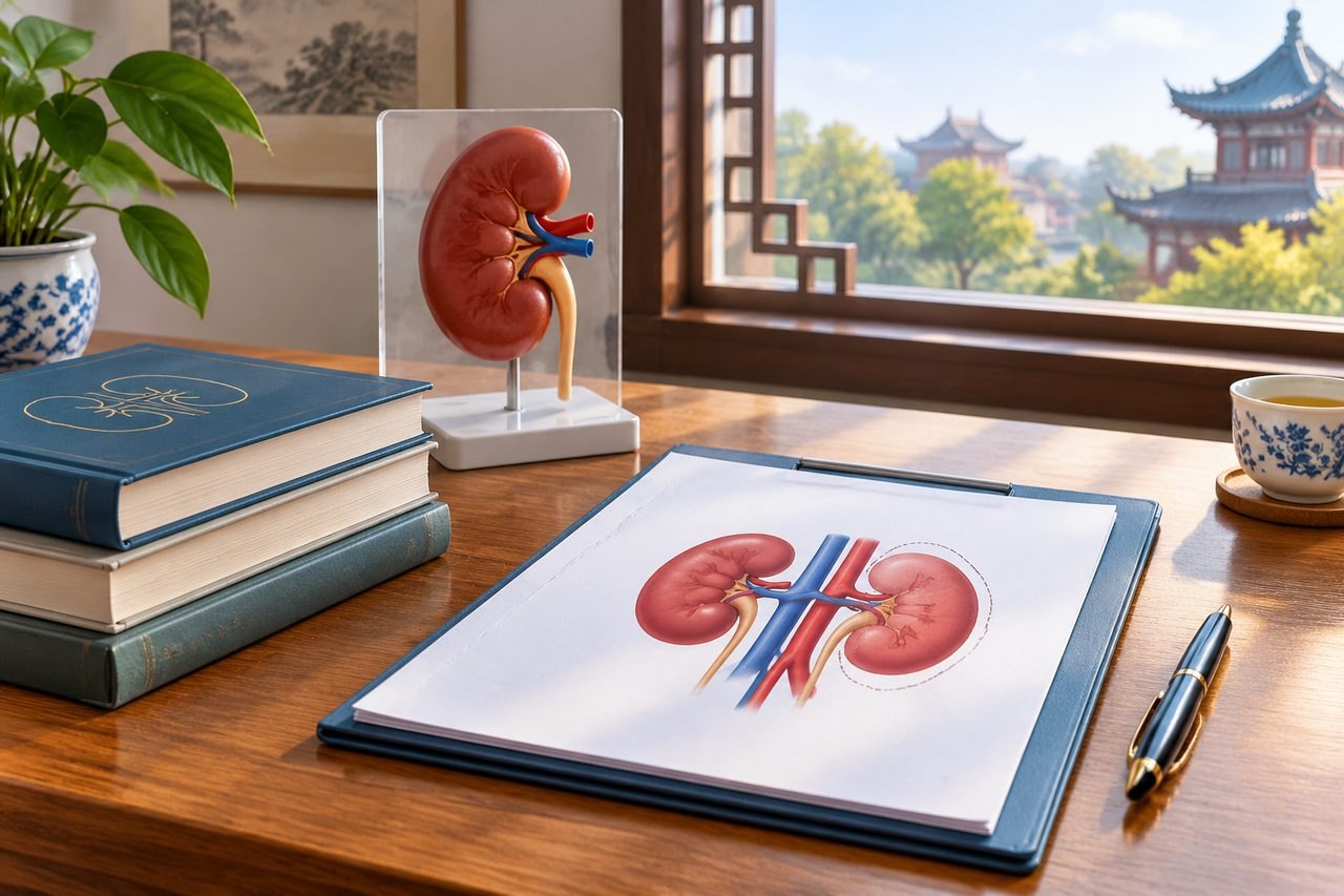 Editorial illustration: Kidney Removal Surgery in China: What the Treatment Can and Cannot Address