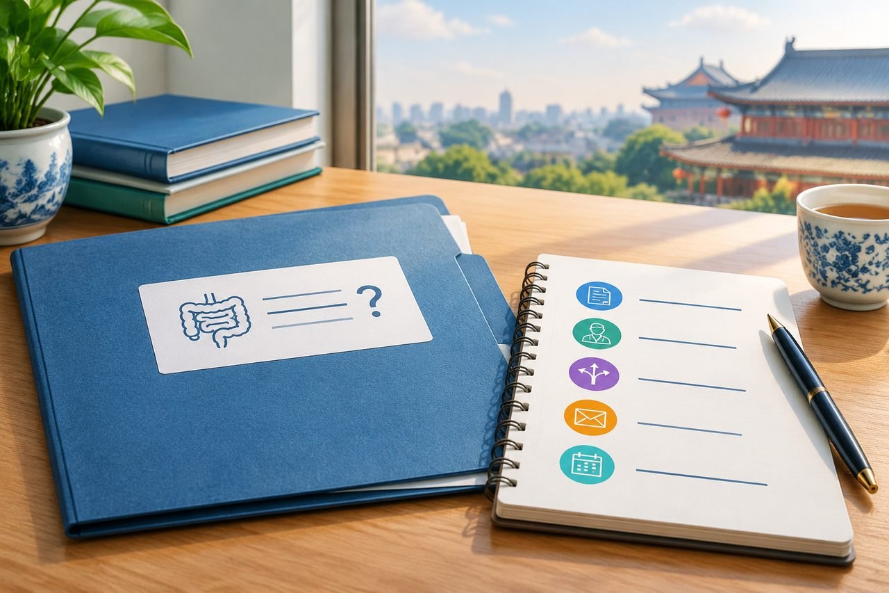 Editorial illustration: Digestive Motility Testing in China: What to Do When Records Are Missing