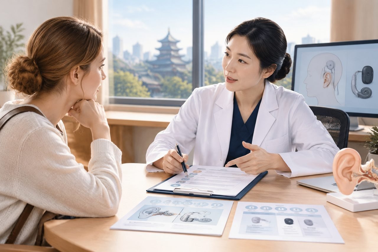 Editorial illustration: Cochlear Implants in China: Comparing Itemised Hospital Quotes