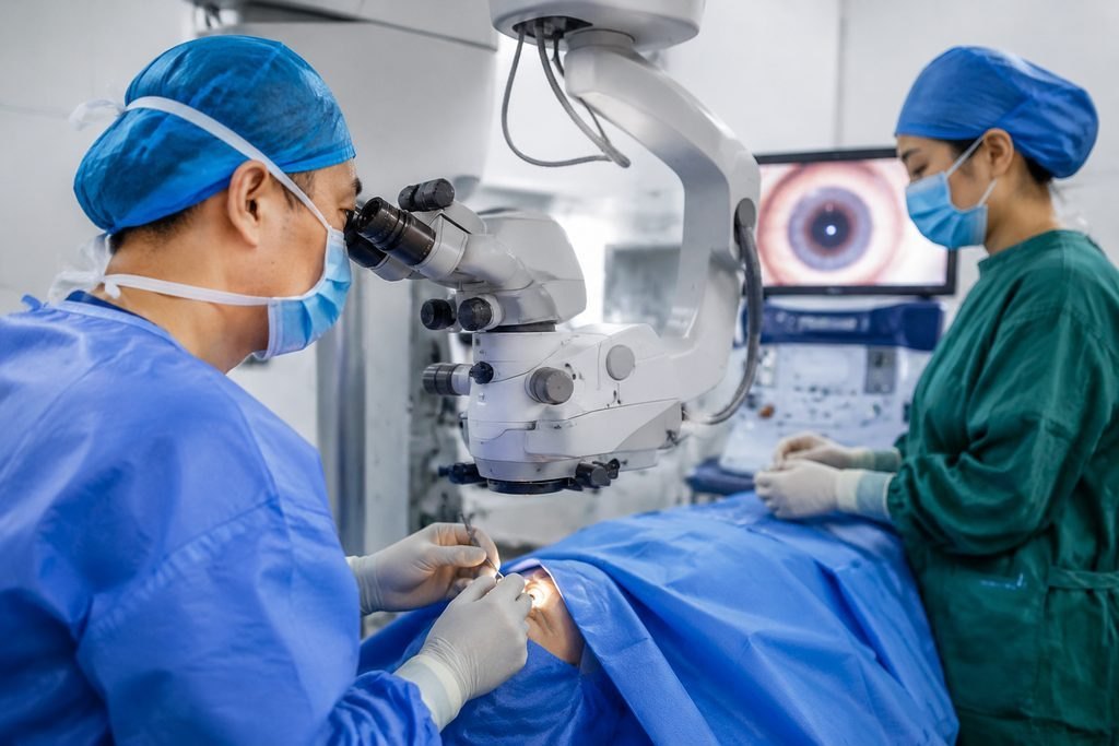 Editorial illustration: Glaucoma Surgery in China: What to Do When Records Are Missing