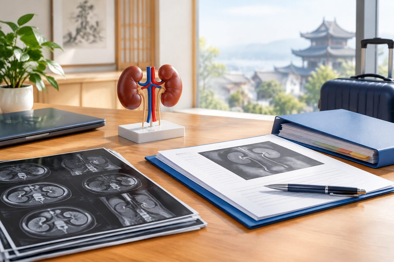 Editorial illustration: Pyeloplasty in China: Communicating With Your Home Medical Team