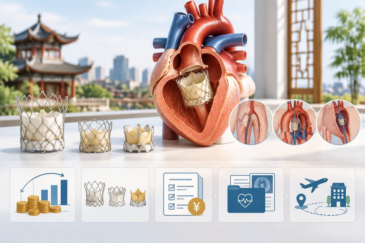 AI illustration: TAVR Costs in China: Questions About the Valve and Hospital Estimate