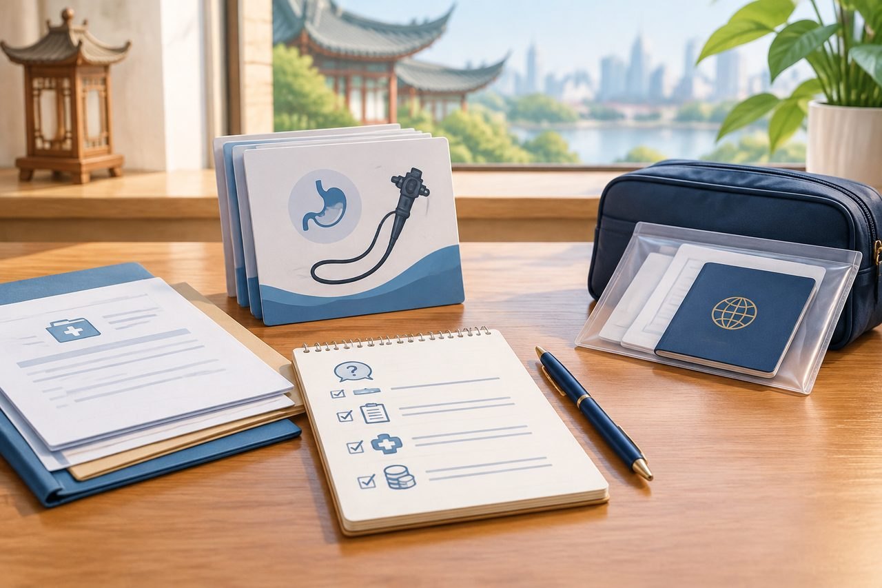Editorial illustration: Gastroscopy and Upper Endoscopy in China: Preparing for the First In-Person Discussion