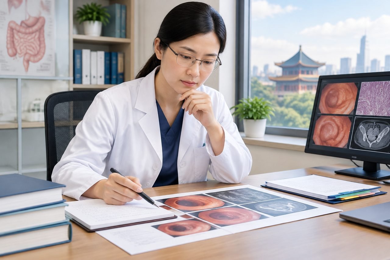 Editorial illustration: Crohn's Disease in China: What an MDT Discussion Needs to Answer