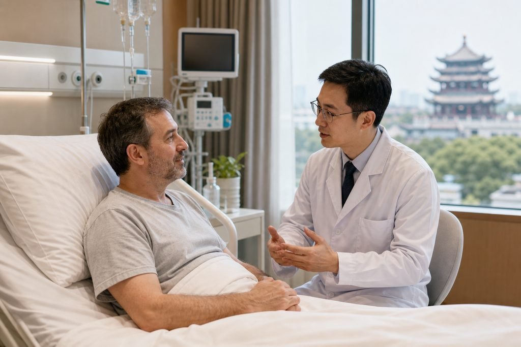 Editorial illustration: Cancer Immunotherapy in China: Obtaining a Written Follow-Up Plan