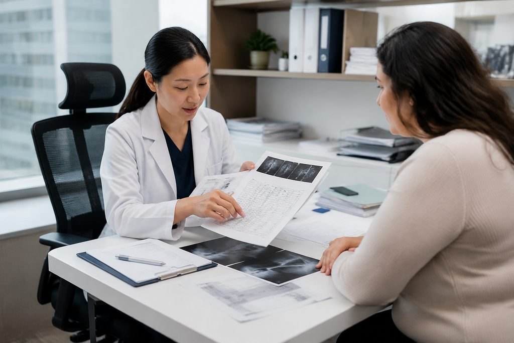 Editorial illustration: China Specialist Review: How to Prepare Medical Records for an Overseas Specialist Review