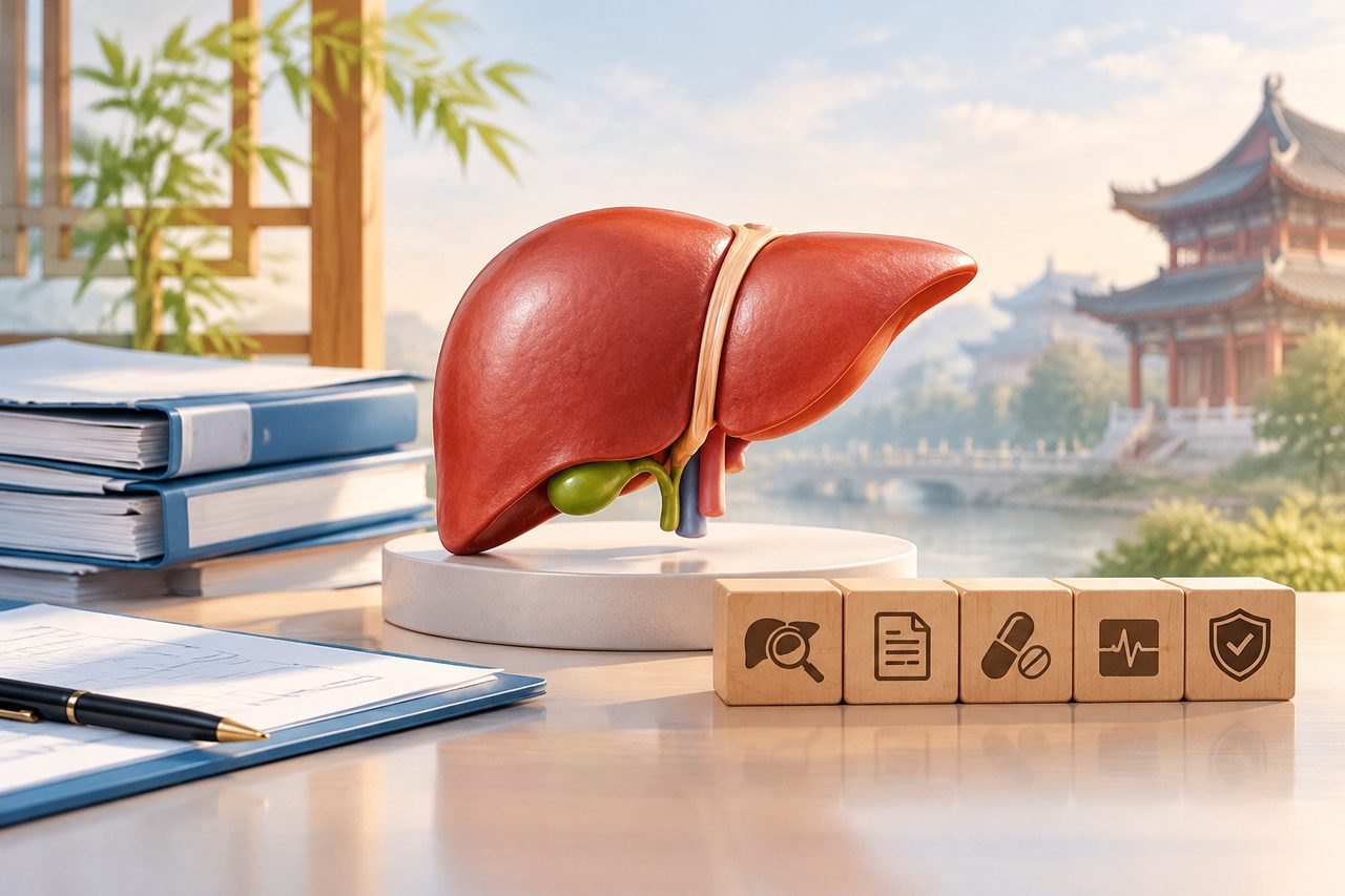 Editorial illustration: Liver Health Assessment in China: Clarifying Known Liver Conditions