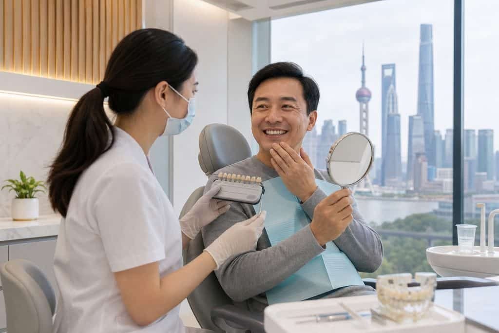 Editorial illustration: Full-Mouth Reconstruction in China: How Existing Health Conditions Affect Assessment