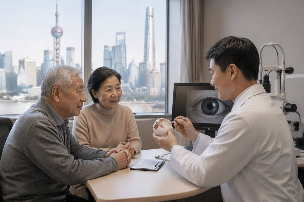 Editorial illustration: Cataract Surgery in China: Comparing Itemised Hospital Quotes