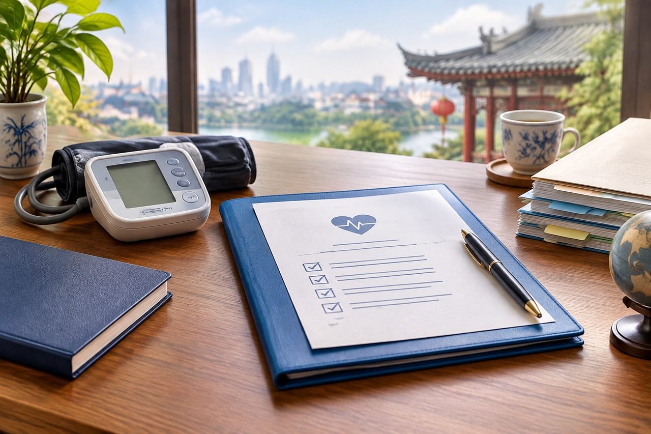 Editorial illustration: Blood Pressure Assessment in China: Planning Specialist Follow-up