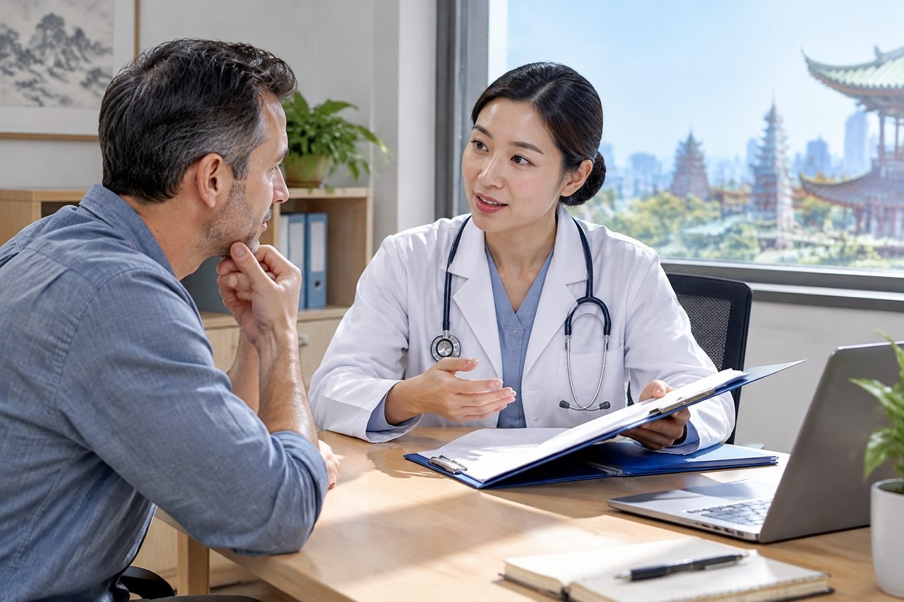 Editorial illustration: Diabetes Health Reviews in China: Planning Ongoing Specialist Care