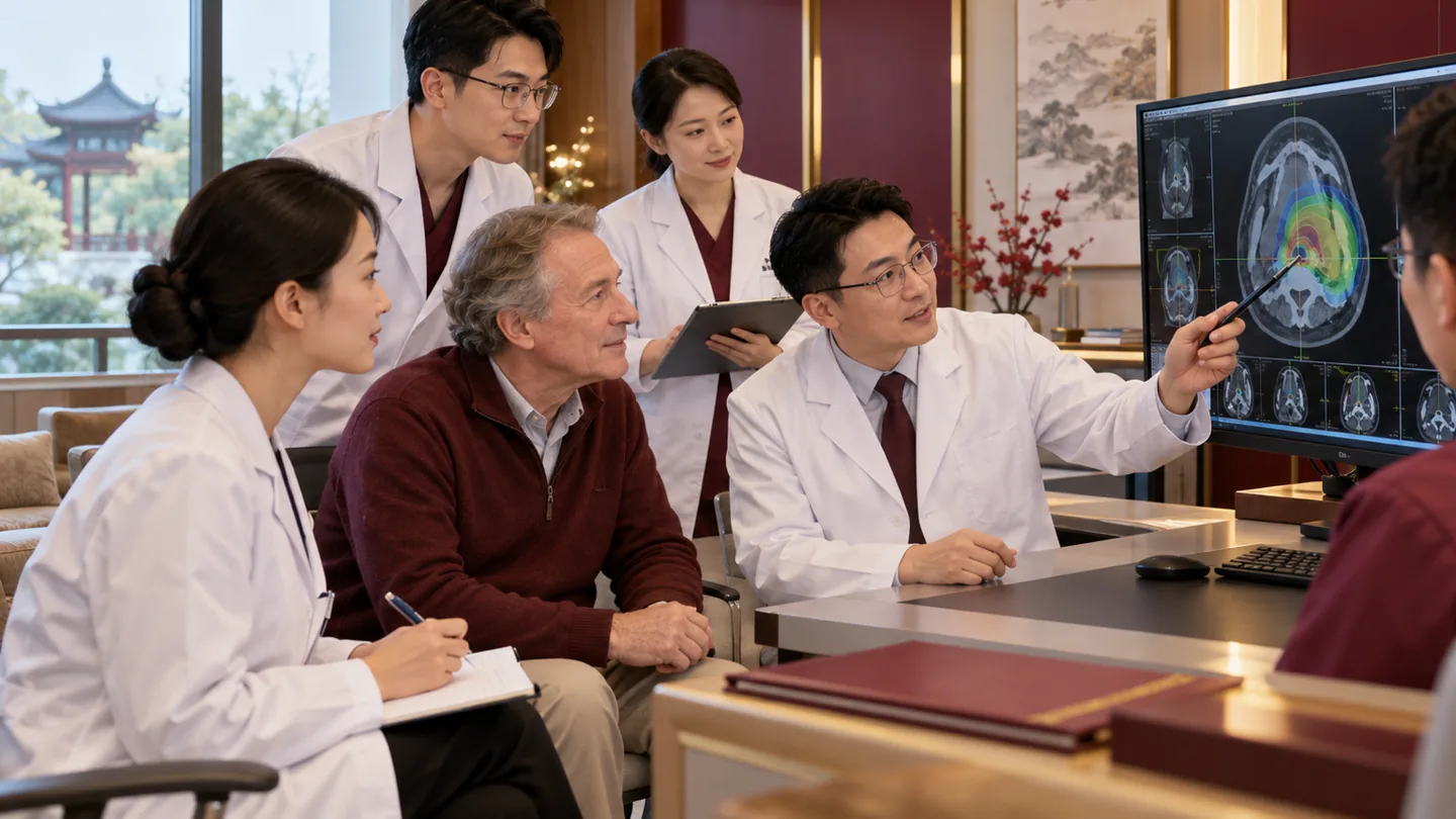Chinese multidisciplinary follow-up reviewing imaging after carbon ion radiotherapy
