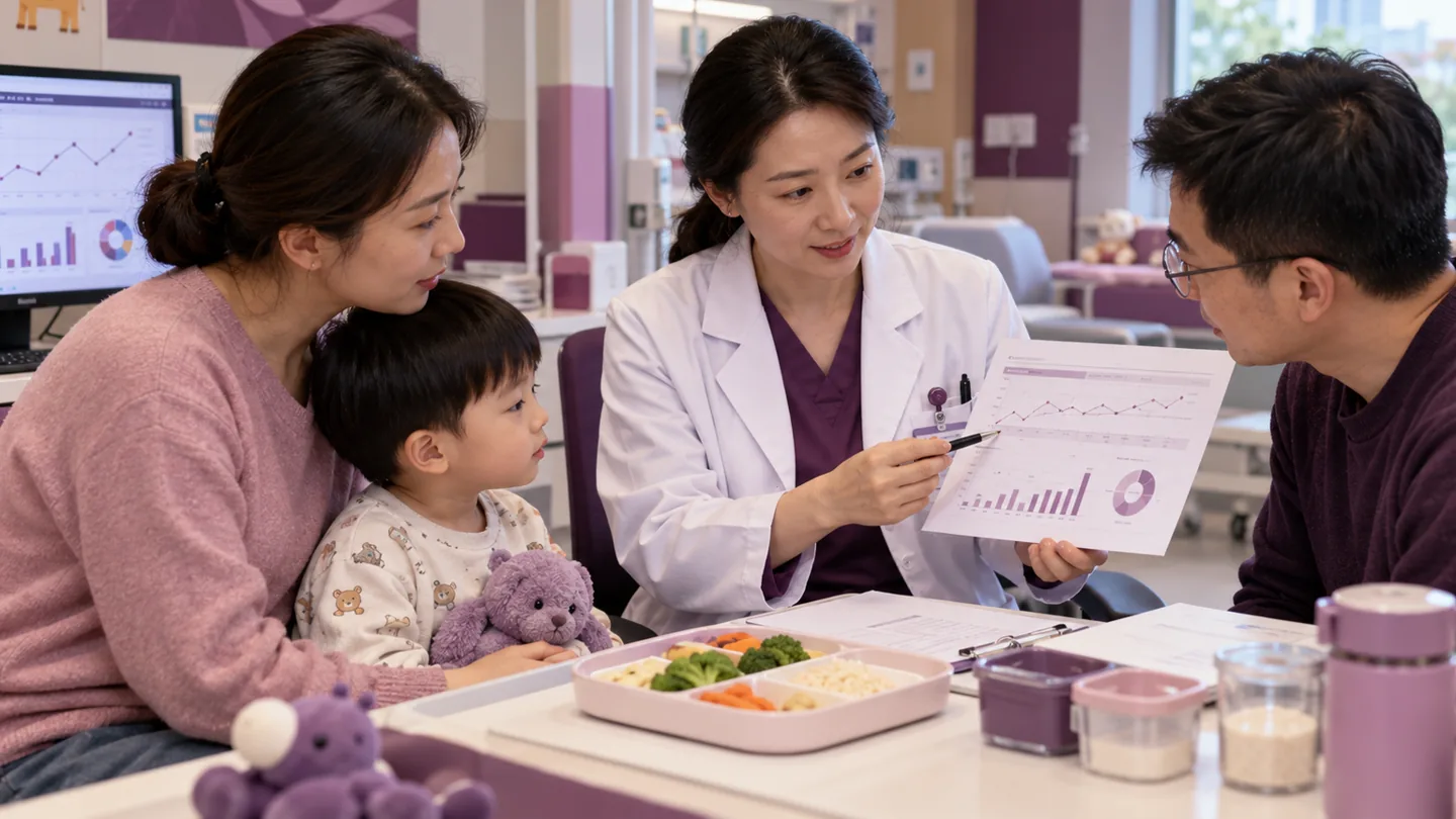 Chinese metabolic follow-up reviewing diet treatment biomarkers and emergency plan