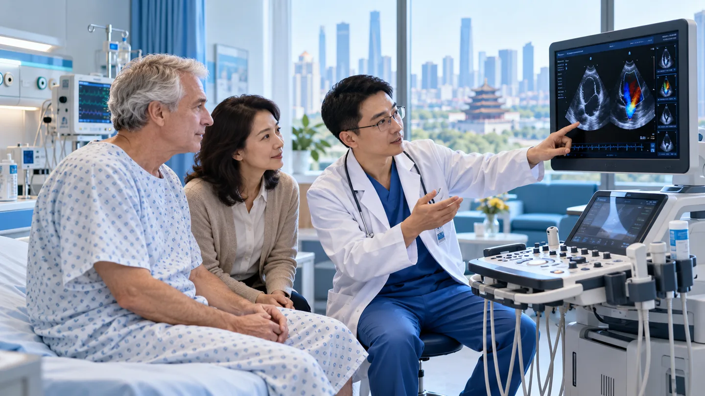 International patient attending echocardiography and heart failure follow-up after mitral TEER