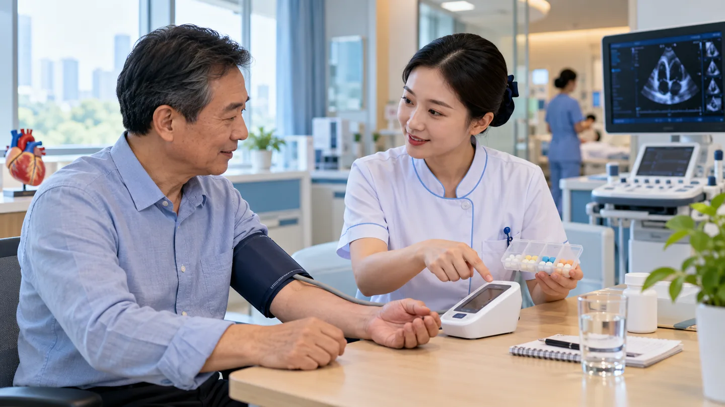 International patient learning validated home blood pressure monitoring and medication scheduling